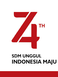 Logo dan Tema HUT Ke-74 Kemerdekaan Republik lndonesia Tahun 2019