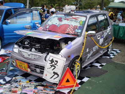 Modified Perodua Kancil autoshow car