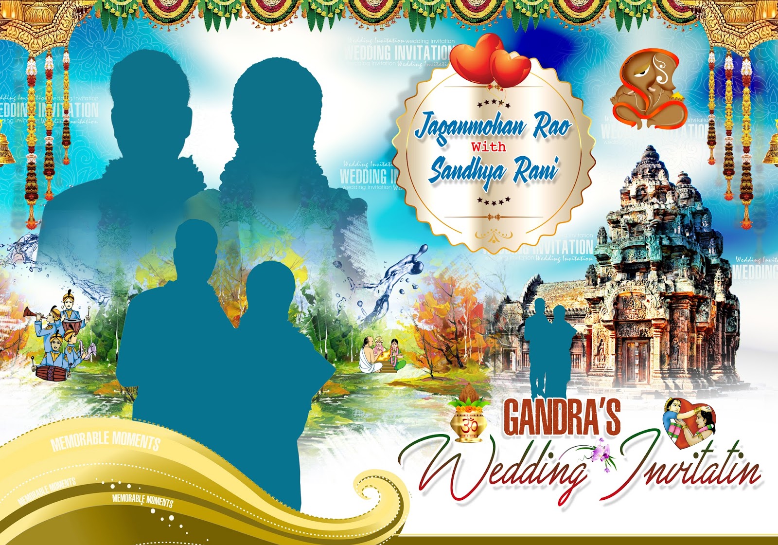 indian wedding  banners  psd template free downloads naveengfx
