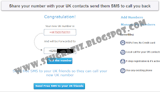 FWCall - Free UK Number 3