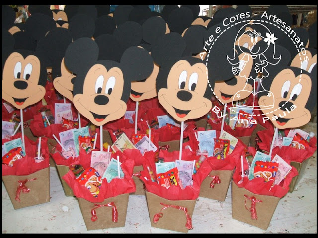 Ideias para decorar festa Mickey Mouse