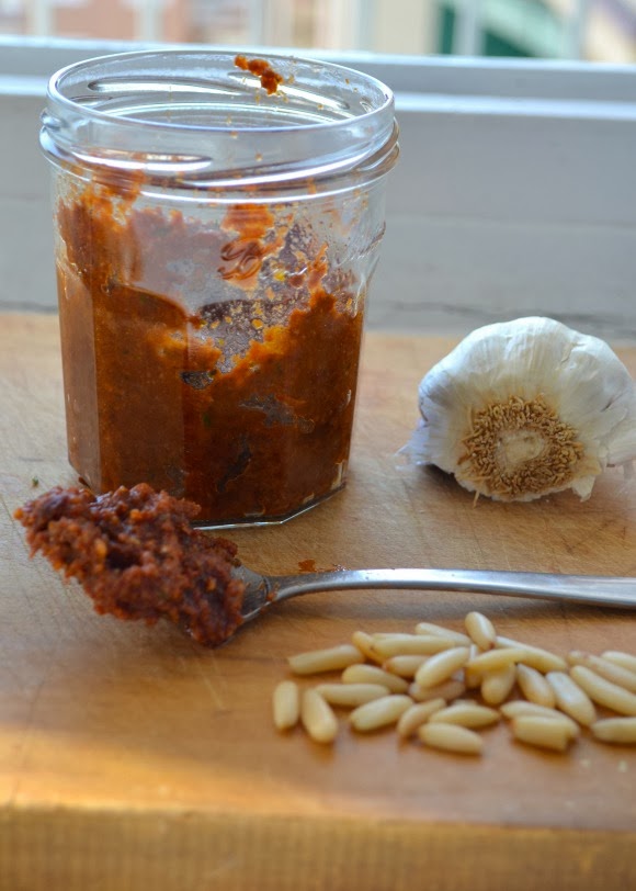 A Diary of Lovely: Recipe: Red Pesto