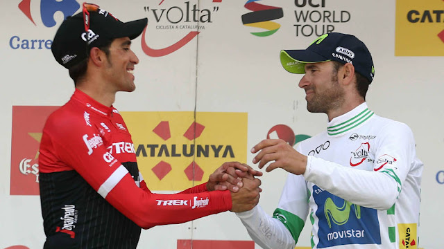 Valverde disfruta, Contador quiere... ¿Con cual te quedas?