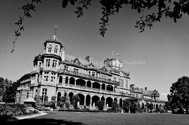 During one of my recent visits to Shimla, schedule was really busy and I also wanted to visit Viceregal Lodge. Usually I go to Viceregal Lodge via HPU route or walk down from Mall Road. This time the route changed and first time I climbed from Boileuganj...Here is first view we get after climbing a hill from boileuganj.I have stayed in Shimla for 3 years approximately but never went through this route, although it's quite easy and quick one to reach Viceregal Lodge. Buses for Boileuganj are very easily available from bus stand and Himachal Pradesh University. And then it's a 15 minutes climb which is not very steep.It starts from the chowk where roads from Tutoo, Summerhill, Bus-Stand and University meet. And lagoors will be there to welcome you. It's not very special because they can be found anywhere in Shimla to welcome you :)During the climb, HPTDC (Himachal Pradesh Tourism Development Corp.) Hotel 'Peter Hoff' can be seen just below the TV tower of Shimla. Peter Hoff is one of the good hotels in Shimla and it's situated next to Viceregal Lodge. Exactly it's in the middle of Chaura Maidaan and Viceregal Lodge. Via bus, it's accessible from 103. 103 is a bus stop near tunnel-no 103 and very popular stop in Shimla.New Bus Stand of Shimla is also visible during the climb. This is first time I saw this bus stand and it was amazing. I wanted to compare it with IGI airport but stopped myself :) ... But for sure, it's best among all the bus stands we have in North India at least. it's situated near Dhali. Old bus stand has been converted into Local bus stand and there are regular shuttles between new and old bus-stands. While coming back to Delhi, I did some mobilegiri at Shimla Bus stand and will share soon...Himachal Pradesh Judicial Academy also comes on the way from Boileuganj to Viceregal Lodge.It's a wonderful walk from Boileuganj to Viceregal Lodge as whole stretch is full of trees and nice flowers around. At times it feels like you are crossing through some garden. There are some governments residences as well, which makes this hill more lively.Apart from some institutes and houses, there are some buildings which seemed to be locked for last many years. But somehow, colors lie about these buildings. The building above shown was closed from all the directions and there seemed to be a long silence around the place.After a quick climb, we reached Viceregal Lodge. It was so quick that I forgot to mention that one of my cousin was accompanying me and we also discussed some changes happening in his institute in HPU (UIIT). Overall this was a fastest route to Viceregal Lode but probably I will still prefer the longer route which comes through Vidhan-Sabha, Cecil etc.