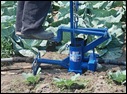 Simple-tech treadle device to bring up water