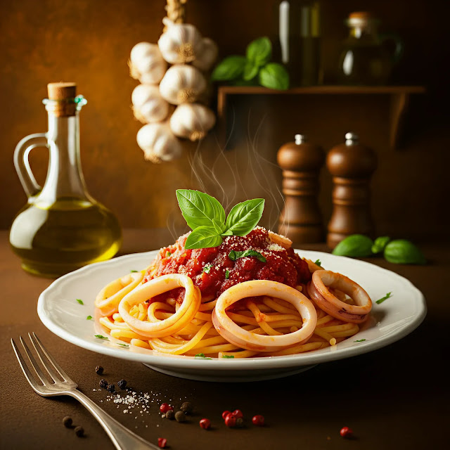 calamarata pasta recipes​