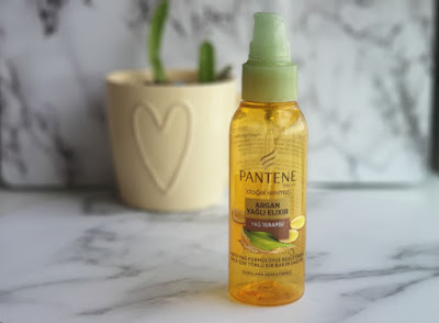 pantene doğal sentez, pantene, argan yağı, kuru saçlar, saç kırıkları, yağ terapisi, elseve mucizevi yağ