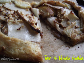 pear nutella pastry