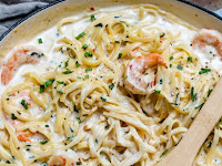 Creamy Garlic Shrimp With Parmesan (low carb)