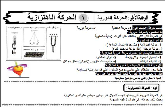 مذكرة علوم للصف الثاني الإعدادي الترم الثاني 2021