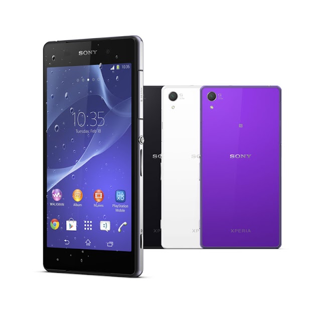 ソニー、4K動画撮影、ハイレゾ再生、ノイズキャンセリング機能搭載スマートフォン「Xperia Z2」とエントリー向け「Xperia M2」を発表