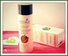 Biotique Morning Nectar Ultra Soothing Face Lotion with SPF 30+ Review on NBAM Blog