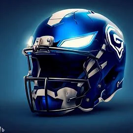 Georgia State Panthers Marvel Style Helmet