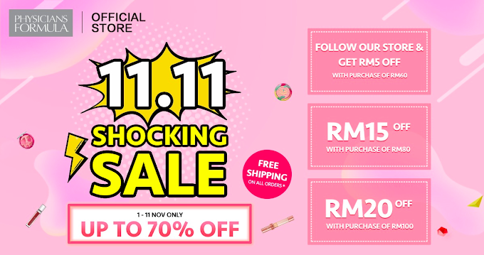 11.11 Shocking Sale: Up to 70%!!
