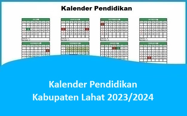 Kalender Pendidikan Kabupaten Lahat 2023/2024