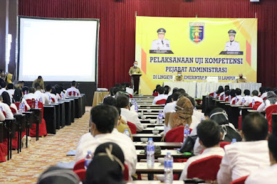 Gubernur Lampung Buka Uji Kompetensi Pejabat Administrasi Di Lingkungan Pemerintah Provinsi Lampung