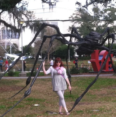 Bridget Eileen at the City Park Outdoor Sculpture Garden in New Orleans