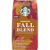 STARBUCKS COFFEE MEDIUM ROAST - FALL BLEND