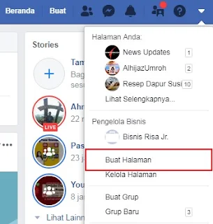 Cara membuat halaman fans page facebook bisnis