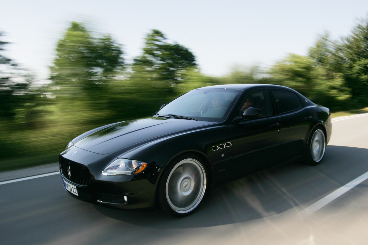 the Maserati Quattroporte