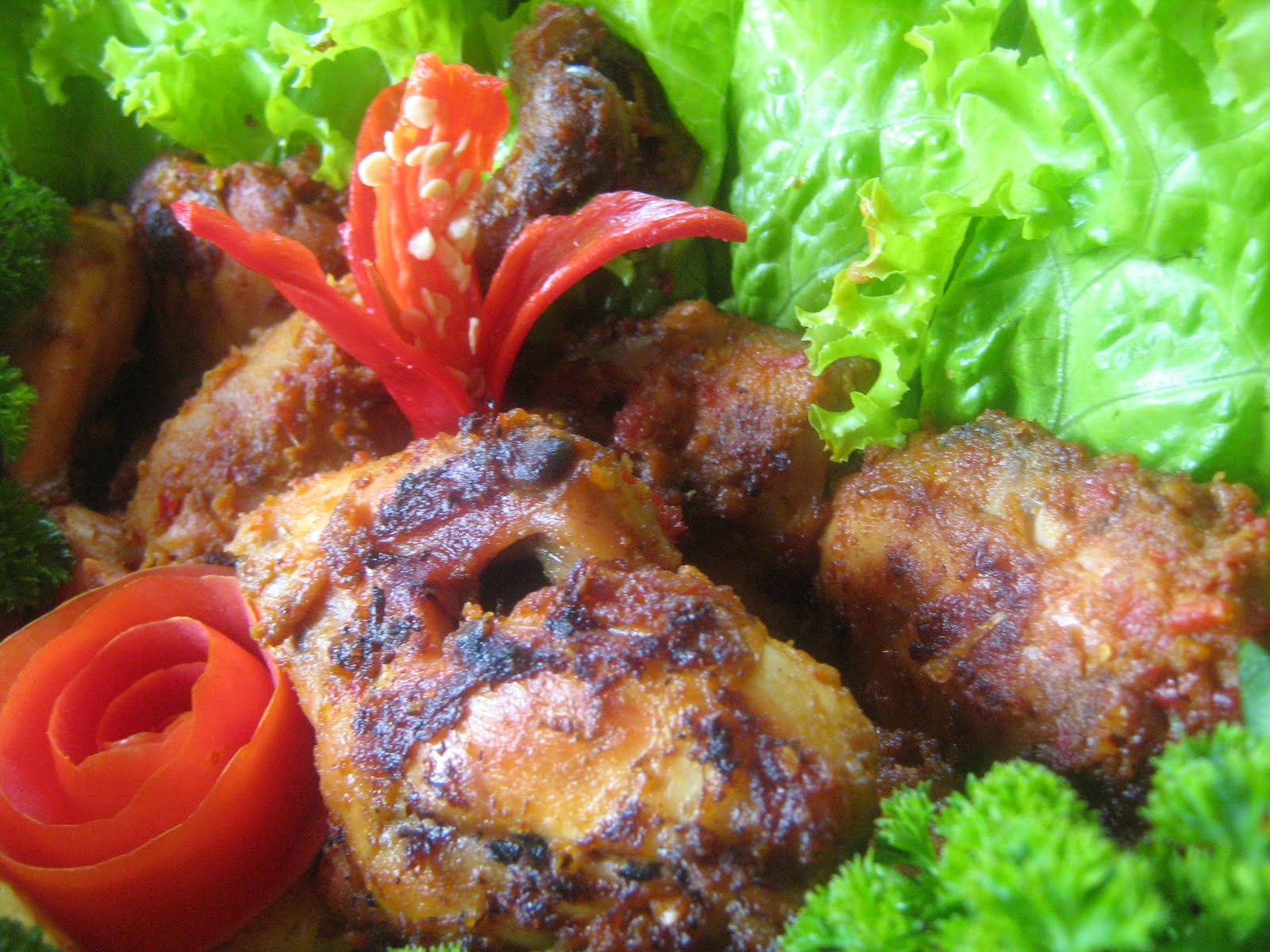 Tips Resep Ayam  Bakar  Bumbu  Rujak 