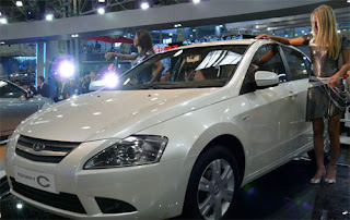 AvtoVAZ C Sedan Concept ob the Moscow Auto Show 2