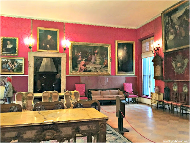 Titian Room en el Museo de Isabella Stewart Gardner en Boston