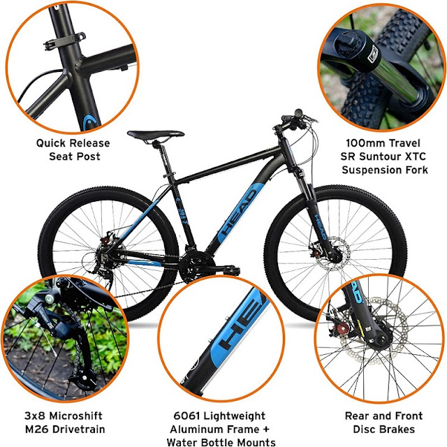 Unleash Your Adventure Exploring the HEAD JRA 2 Hardtail Mountain Bike