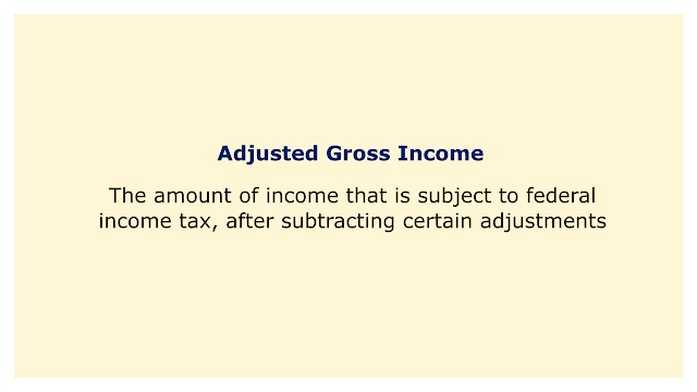 The amount of income that is subject to federal income tax, after subtracting certain adjustments.