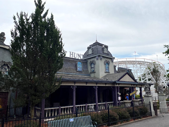 Ghost Hunt Dark Ride Building Lake Compounce Amusement Park