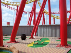 Crazy Golf at Fantasy Island in Ingoldmells, Lincolnshire