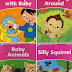 Dolphin Readers: Starter Level: CD-Audio; Book: A day with Baby, Monkeying Around, Baby Animals, Silly Squirrel