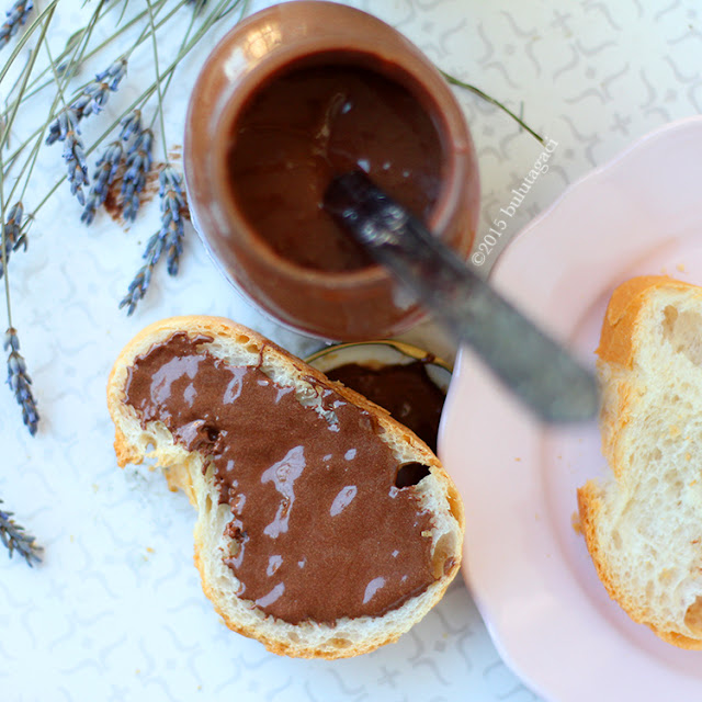 ev yapımı nutella, ev yapımı fındık ezmesi, kakaolu fındık ezmesi, nutella tarifi