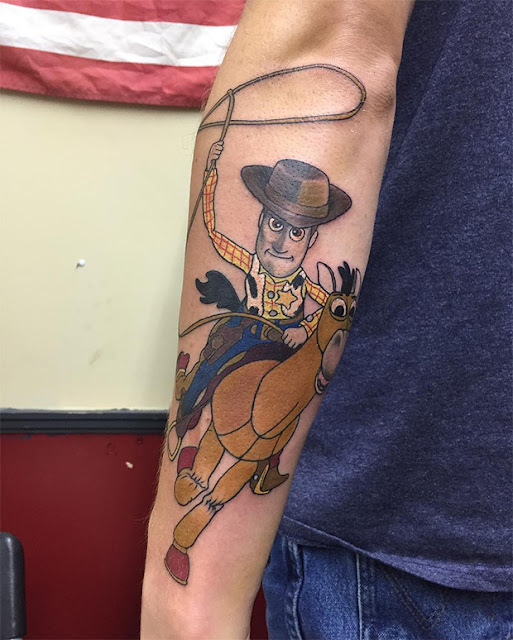 Tatuagens do Toy Story