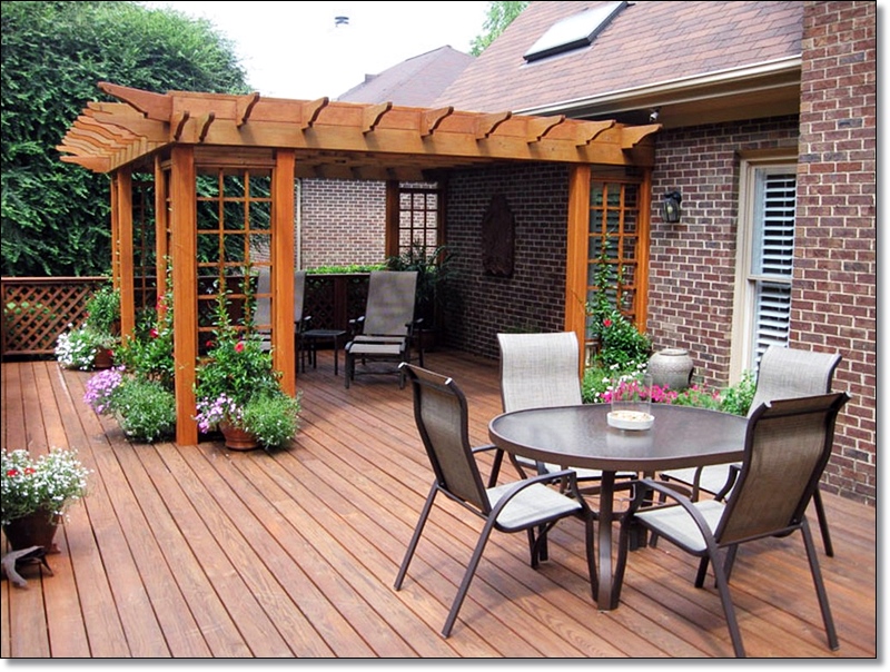 Comfort Deck Decorating Ideas At Garden