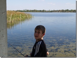 Can't hold a fisherman back!