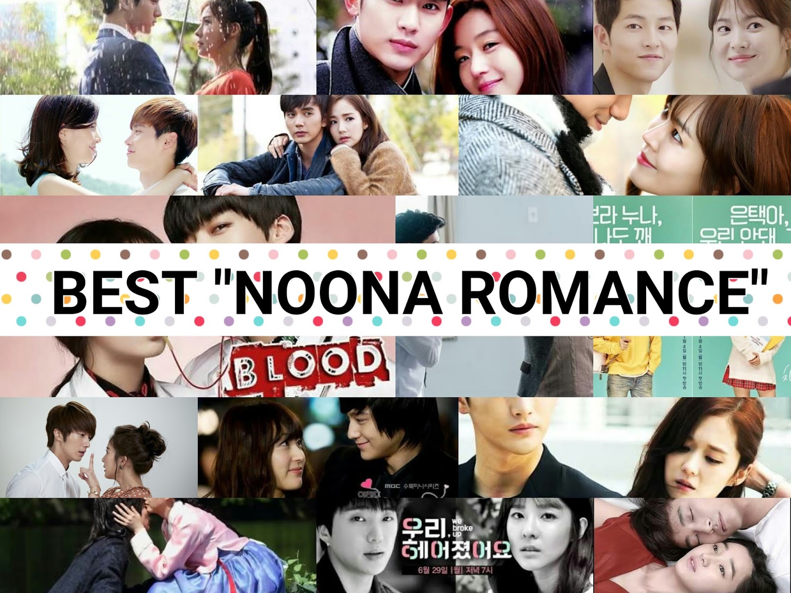 Daebak Star-K: 20 Best Drama Korea "Noona Romance"