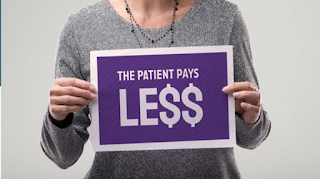 The Patient Pays Less