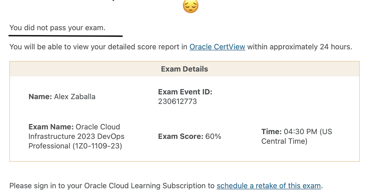 Alex Zaballa - DBA Oracle - ex-Oracle ACE Director, OCM, OCA, OCP, OCE,  OCS: How to study for 1Z0-1109-23 - Oracle Cloud Infrastructure 2023 DevOps  Certified Professional