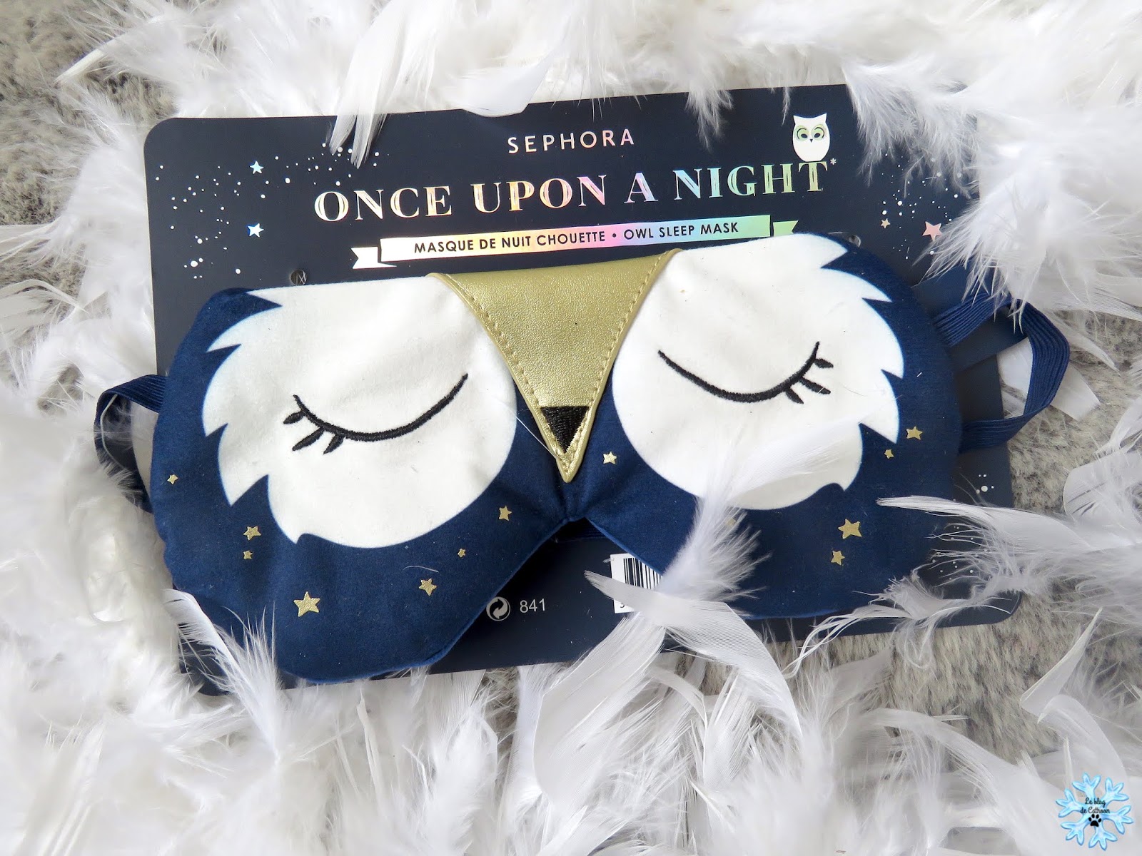 Masque de nuit chouette - collection noel 2018 Sephora