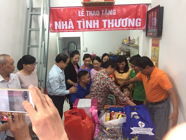 Thép Bắc Việt tham gia hỗ trợ trao nhà tình thương cho hộ gia đình nghèo quận Tân Phú