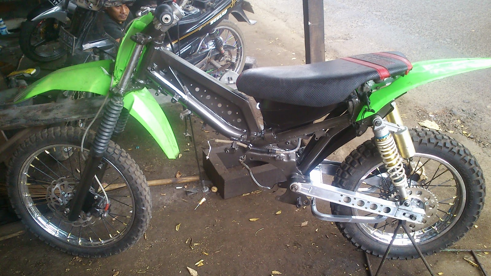 Modif Force One Menjadi Trail Moto DMS