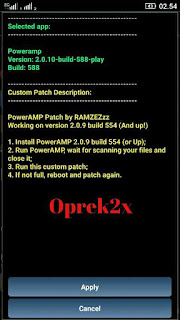 Membuat Dan Merubah Poweramp Jadi Full Version