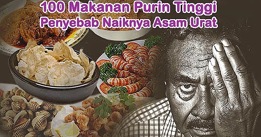 100 Makanan Purin Tinggi  Penyebab  Asam Urat 1 