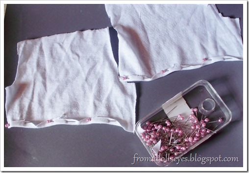 Doll Owner's Corner: Sewing for Dolls: Difference in The Order of Sewing 
