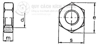 kich thuoc oc luc giac det