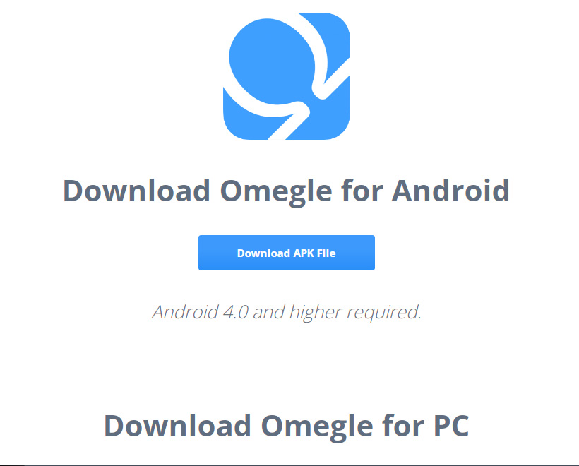 Ứng dụng Omegle - Chát với người lạ trên android, pc a2