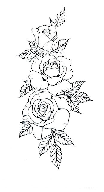 Roses-tattoo-stencil-35