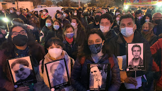  Colegio de Periodistas de Chile marcha para homenajear a las y los periodistas asesinados durante la dictadura cívico-militar.