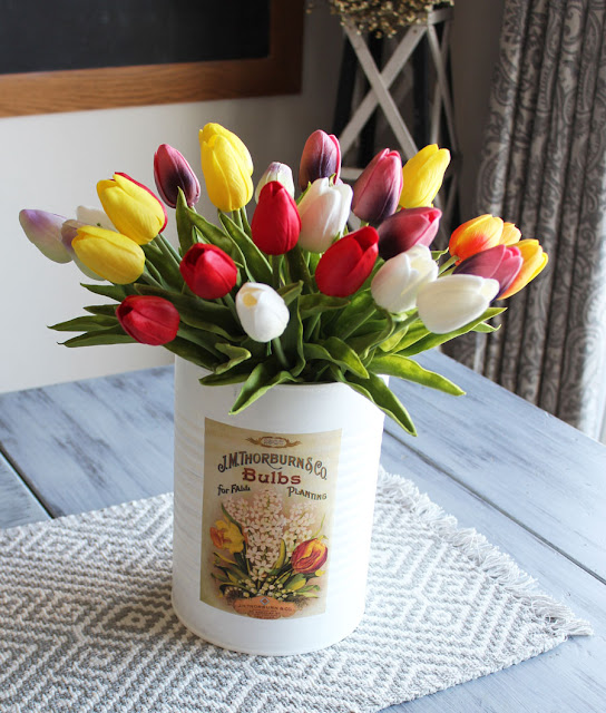 A Simple Spring Flower Bucket DIY From Itsy Bits And Pieces Blog